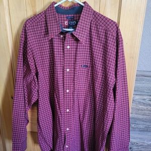 Chaps Ralph Lauren Easy Care Button Down Long Sleeve Shirt